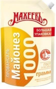 Майонез МАХЕЕВЪ Провансаль 50,5%, 1000г