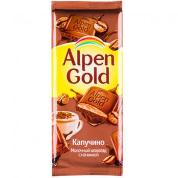 Шоколад Alpen Gold Капучино 90 г