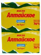 Масло сливочное Алтайское Киприно 72,5% 180 г