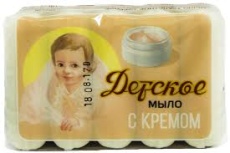 Мыло детское с кремом 5 шт.