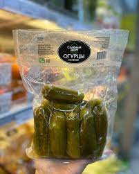 Огурцы соленые вакуум