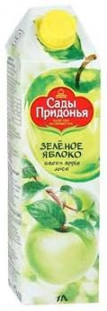 Сады Придонья Сок Зеленое Яблоко, 1л